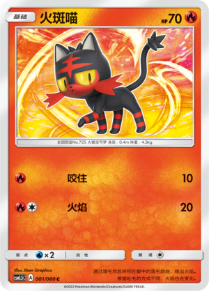 Litten Card
