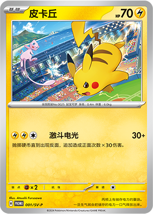Pikachu Card