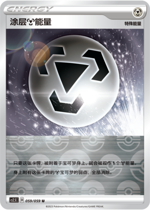 Coating Metal Energy Card