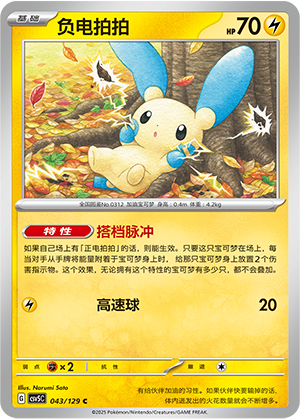 Minun Card