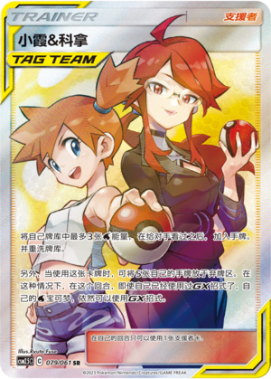 [Trainer] Misty & Lorelei Card