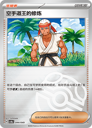 Karate King's Training 空手道王的修炼 044/049