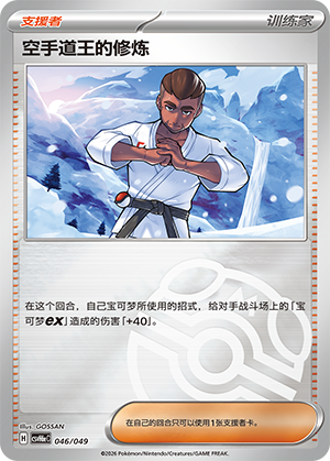 Karate King's Training 空手道王的修炼 046/049