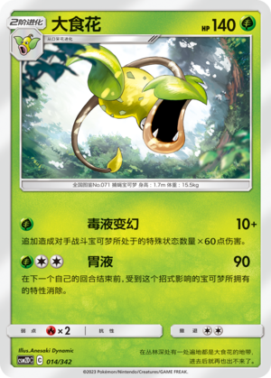 Victreebel Card