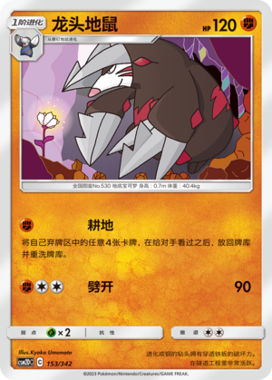 Excadrill Card