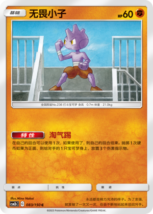 Tyrogue Card