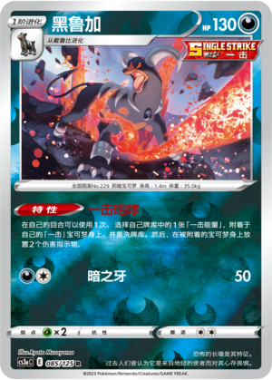 Houndoom Card