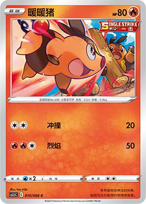 Tepig Card