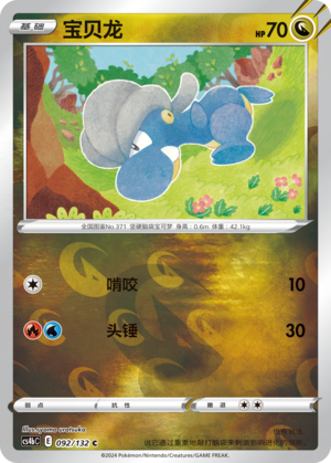 Bagon Card