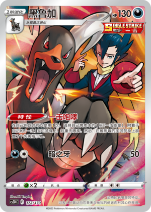 Houndoom Card