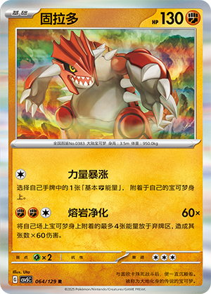 Groudon Card