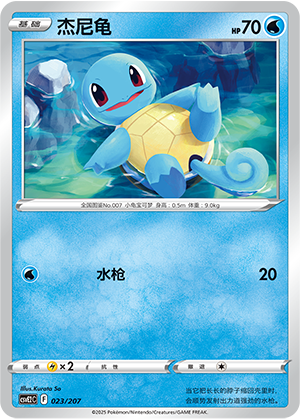 Squirtle Card