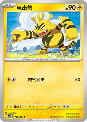 Electabuzz Card