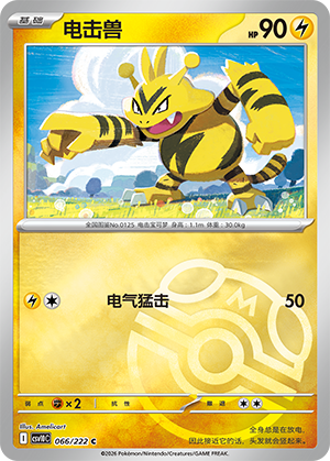Electabuzz Card