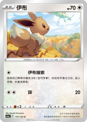 Eevee Card