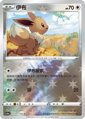Eevee Card