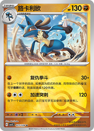 Lucario Card