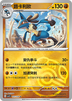 Lucario Card