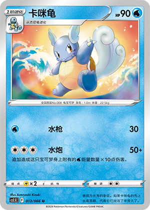Wartortle Card