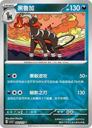 Houndoom Card