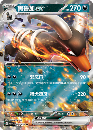 Houndoom ex Card