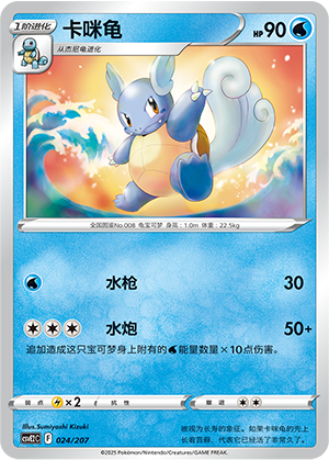 Wartortle Card