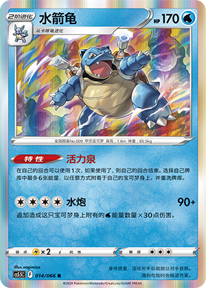 Blastoise Card