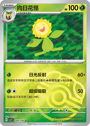 Sunflora Card
