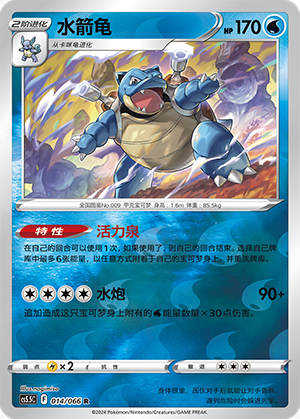 Blastoise Card