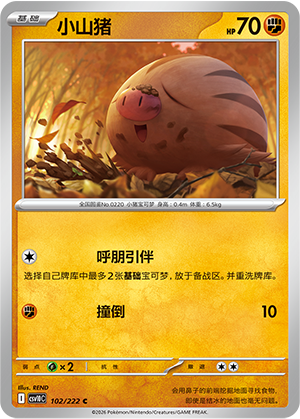 Swinub Card