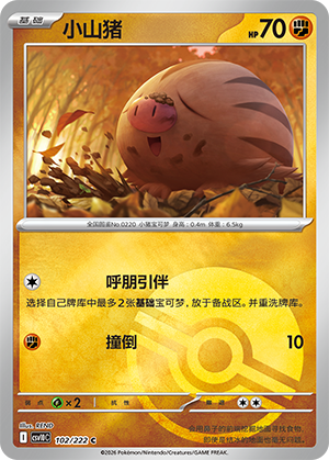 Swinub Card