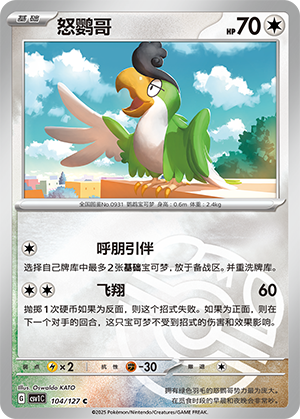 Squawkabilly Card