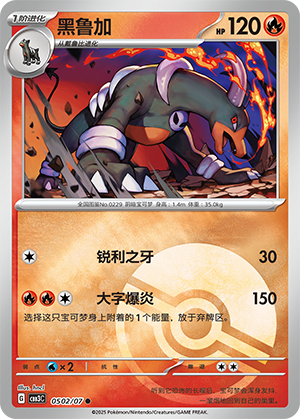 Houndoom Card