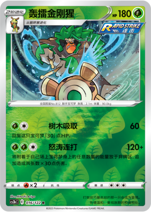 Rillaboom Card