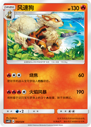 Arcanine Card