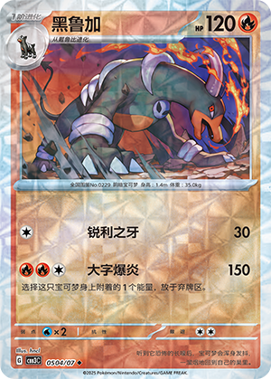 Houndoom Card