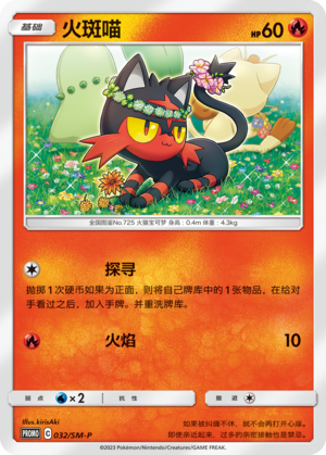 Litten Card
