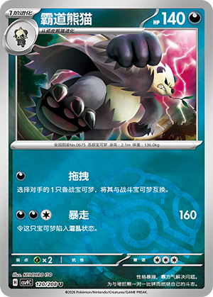 Pangoro Card