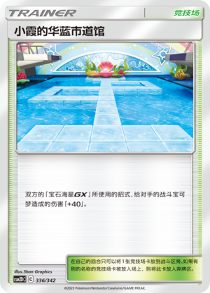 Misty's Cerulean City Gym Card