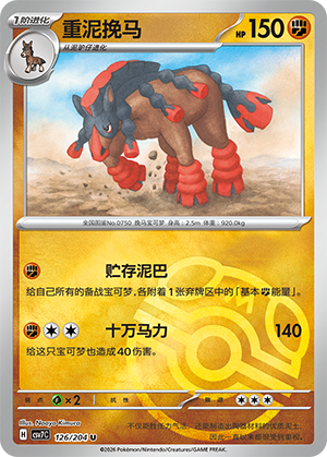 Mudsdale Card