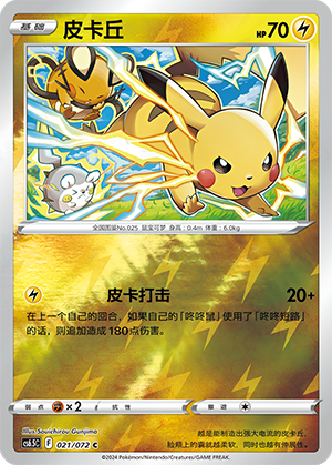 Pikachu Card