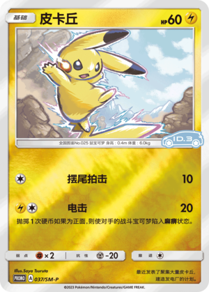 Pikachu Card