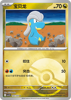 Bagon Card