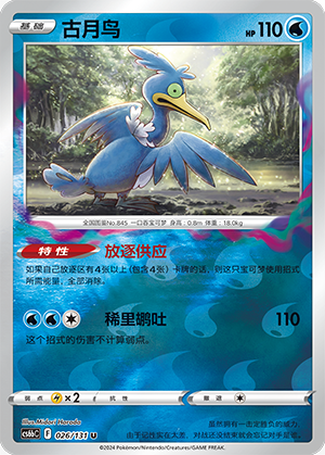Cramorant Card