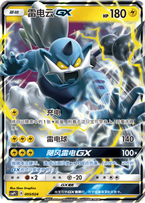Thundurus GX Card