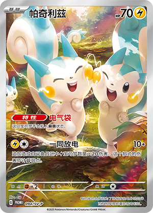 Pachirisu Card