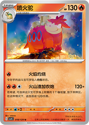 Camerupt Card