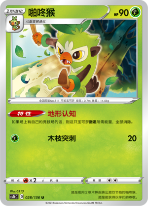 Thwackey Card