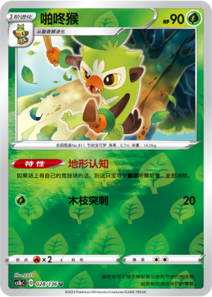 Thwackey Card
