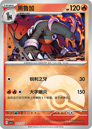 Houndoom Card